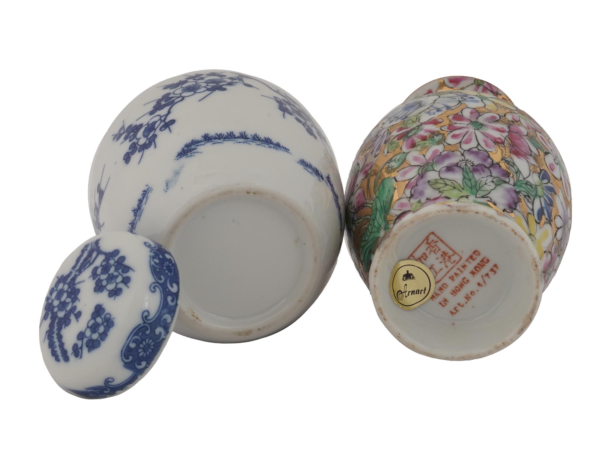 COLLECTION OF CHINESE PORCELAIN VASES BOWLS JAR PIC-7
